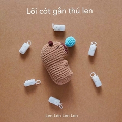 Lõi cót gắn thú bông, thú len, nước mũi Capybara