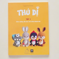 Seri Thú Dị, sách hướng dẫn móc thú bông Amigurumi