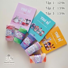 Seri Thú Dị, sách hướng dẫn móc thú bông Amigurumi