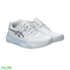 Giày Pickleball Nữ Asics GEL-RESOLUTION X WHITE/PURE SILVER