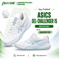 Giày Pickleball ASICS Gel-Challenger 15 WHITE/SKY