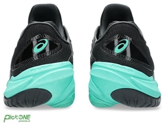 Giày Pickleball ASICS COURT FF 3 BLACK/AURORA GREEN