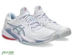 Giày Pickleball ASICS COURT FF 3 WHITE/SKY