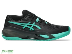 Giày Pickleball ASICS Gel-Resolution X BLACK/AURORA GREEN