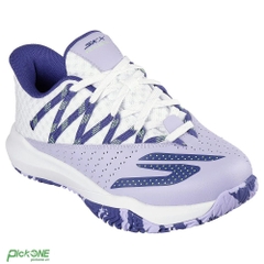 Giày Thể Thao Nữ Skechers Go Pickleball Viper Court Rally (Trắng tím)