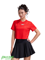 Áo croptop Exdry ProActive World cup (Vàng/Be/Đỏ)