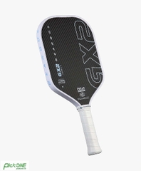 Vợt Pickleball Gearbox GX2 Power Hybrid 16mm (Limited - White)
