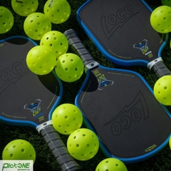 Vợt Pickleball Bread & Butter Loco Elongated - Azul 16mm