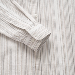 Áo Sơ Mi Nam Sọc Tay Dài WAVY Chất Vải Thuần Cotton, Thấm Hút Cao, Mềm Mại, Chống Nhăn - LUCIINON
