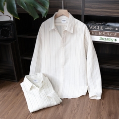 Áo Sơ Mi Nam Tay Dài OHA Chất Cotton Xốp Phối Sọc, Form Regular Thanh Lịch, Sang Trọng - LUCIINON