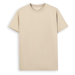 Áo Thun Nam Cổ Tròn Chất Liệu VảI Cotton, Thiết Kế Trơn Basic, Thấm Hút Cao, Mềm Mại - LUCIINON