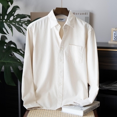 Áo Sơ Mi Tay Dài Nam Chất Vải Linen Cao Cấp, Form Regular Hàn Thanh Lịch, Chống Nhăn Tốt - LUCIINON