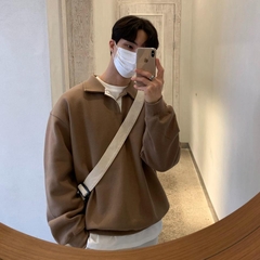 Áo Sweater Chất Liệu Vải Nỉ Bông Dày Dặn, Cao Cấp, Chuẩn Form - LUCIINON