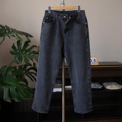 Quần Jean Baggy Ống Suông Chất Liệu Vải Jeans Cotton ThoảI Mái, Có Túi, Chuẩn Form - LUCIINON