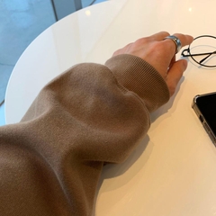 Áo Sweater Chất Liệu Vải Nỉ Bông Dày Dặn, Cao Cấp, Chuẩn Form - LUCIINON