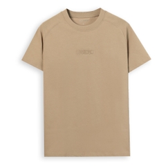 Áo Thun Nam Cổ Tròn Chất Liệu VảI Cotton Họa Tiết Raglan, Thấm Hút, Mềm Mại, Chống Nhăn - LUCIINON