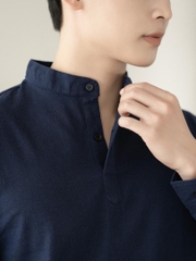 Áo Sơ Mi Nam Tay Dài Chất Liệu Vải Linen Cao Cấp, Cổ Bẻ Nam Tính, Form Dáng Thanh Lịch - LUCIINON