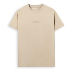 Áo Thun Nam Cổ Tròn Chất Liệu VảI Cotton Họa Tiết Raglan, Thấm Hút, Mềm Mại, Chống Nhăn - LUCIINON