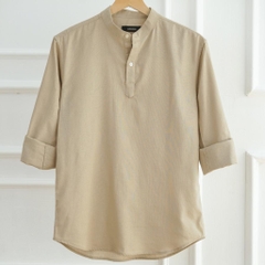 Áo Sơ Mi Nam Tay Dài Chất Liệu Vải Linen Cao Cấp, Cổ Bẻ Nam Tính, Form Dáng Thanh Lịch - LUCIINON