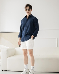 Áo Sơ Mi Tay Dài Nam Chất Vải Linen Cao Cấp, Form Regular Hàn Thanh Lịch, Chống Nhăn Tốt - LUCIINON