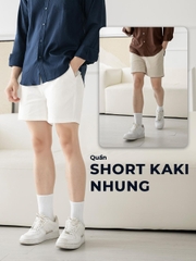 Quần Short Nam Chất Liệu VảI Kaki Cao Cấp, Chống Nhăn, Chuẩn Form - LUCIINON