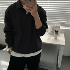 Áo Sweater Chất Liệu Vải Nỉ Bông Dày Dặn, Cao Cấp, Chuẩn Form - LUCIINON