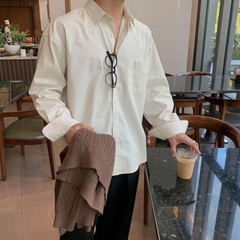 Áo Sơ Mi Tay Dài Nam Chất Vải Linen Cao Cấp, Form Regular Hàn Thanh Lịch, Chống Nhăn Tốt - LUCIINON