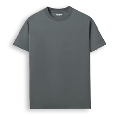 Áo Thun Nam Cổ Tròn Chất Liệu VảI Cotton, Thiết Kế Trơn Basic, Thấm Hút Cao, Mềm Mại - LUCIINON