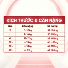 Tã quần trẻ em Oubiroi 46 miếng (2XL)/6