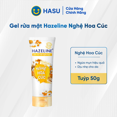 Gel rửa mặt Hazeline  Nghệ Hoa Cúc Chiết Xuất Thiên Nhiên Ngừa Mụn Sáng Da 100g