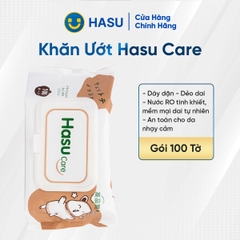 Khăn ướt Hasu Care 100 tờ