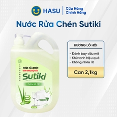 Nước rửa chén Sutiki hương lô hội 2.1KG/6