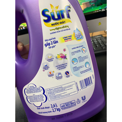 SURF Nước Giặt Hương Hoa Cỏ Huyền Bí 2.7Kg