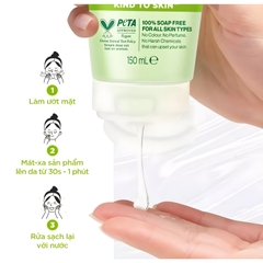 Sữa Rửa Mặt Simple 150ml Làm Sạch Dịu Nhẹ Cho Da Nhạy Cảm (TẶNG KÈM Nước tẩy trang 200ml)