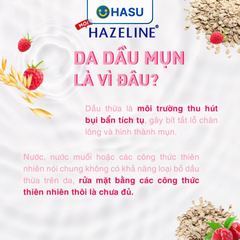 Sữa rửa mặt Hazeline Yến Mạch Dâu Tằm Chiết Xuất Thiên Nhiên Ngừa Mụn Sáng Da 100g