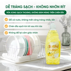 Nước rửa chén Sutiki hương trà xanh 400g