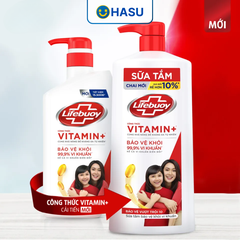 Sữa Tắm Lifebuoy 1,1kg chai đỏ(quà tặng)