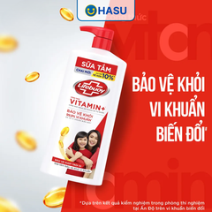 Sữa Tắm Lifebuoy 1,1kg chai đỏ(quà tặng)