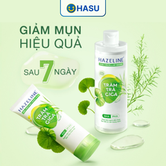 Sữa rửa mặt Hazeline tràm trà rau má 100g/24 tuýt