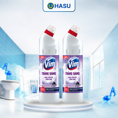 VIM trắng sáng Lavender và than hoạt tính 870ml