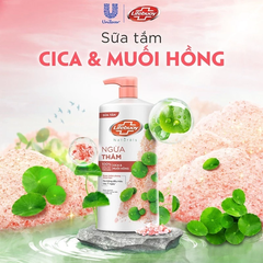 Sữa Tắm Lifebuoy CICA MUỐI HỒNG 800gr