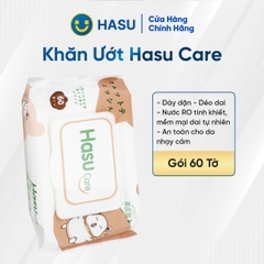 Khăn ướt hasucare 60 tờ