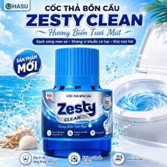 Cốc Thả Bồn Cầu Zesty Clean Hương Biển Tươi Mát 180G