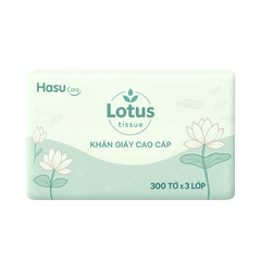 Giấy Rút Lotus 300 Tờ Gói lẻ