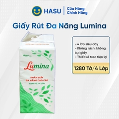 Giấy rút đa năng LUMINA 1280 tờ * 4 lớp
