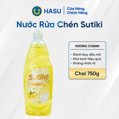 Nước rửa chén Sutiki hương chanh 750g/15