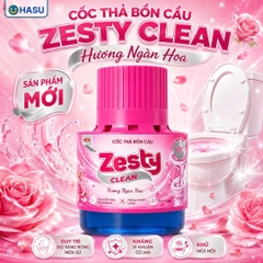 Cốc thả bồn cầu Zesty Clean Hương Ngàn Hoa 180G