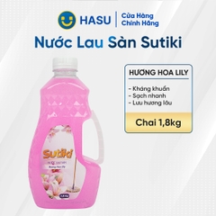 Nước lau sàn Sutiki hương lyly 1.8Kg/6