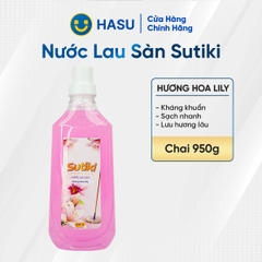 Nước lau sàn Sutiki hương lyly 950g/12