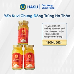 Yến Nuvi chưng đông trùng, hũ 150ML